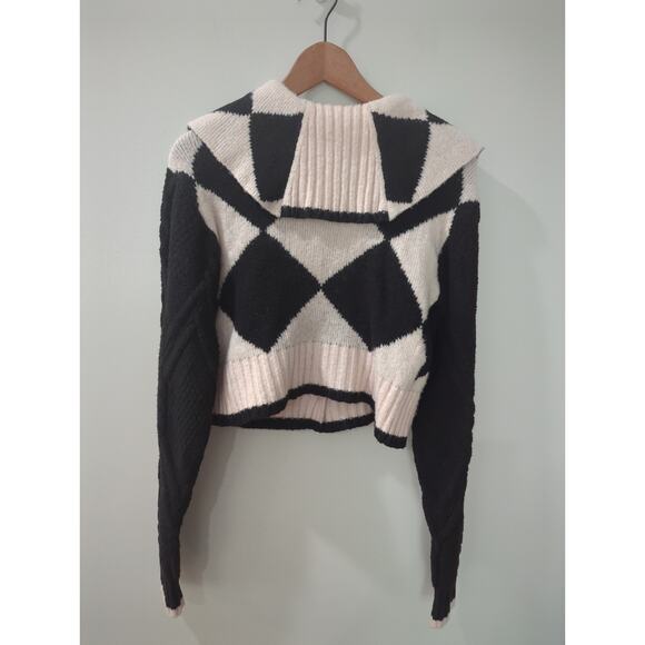 We The Free Joy Diamond Collar Cardigan Sweater - Picture 5 of 6
